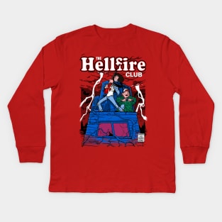 Hellfire Comics Kids Long Sleeve T-Shirt